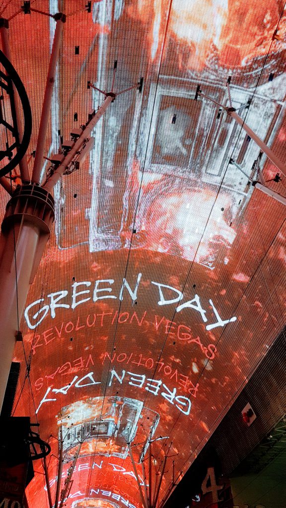 Le spectaculaire toit de Fremont Street