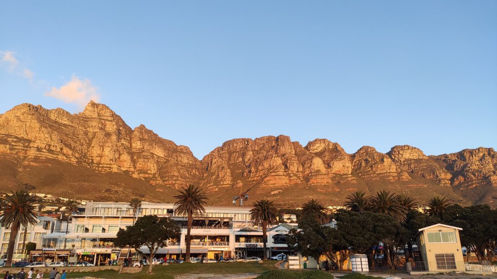 montagne des douze apôtres à Camps Bay
