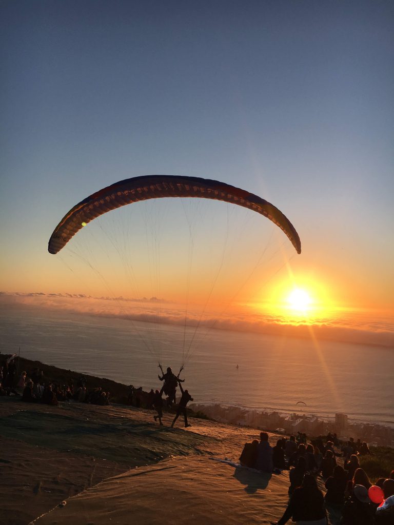 Parapente à Signal Hill