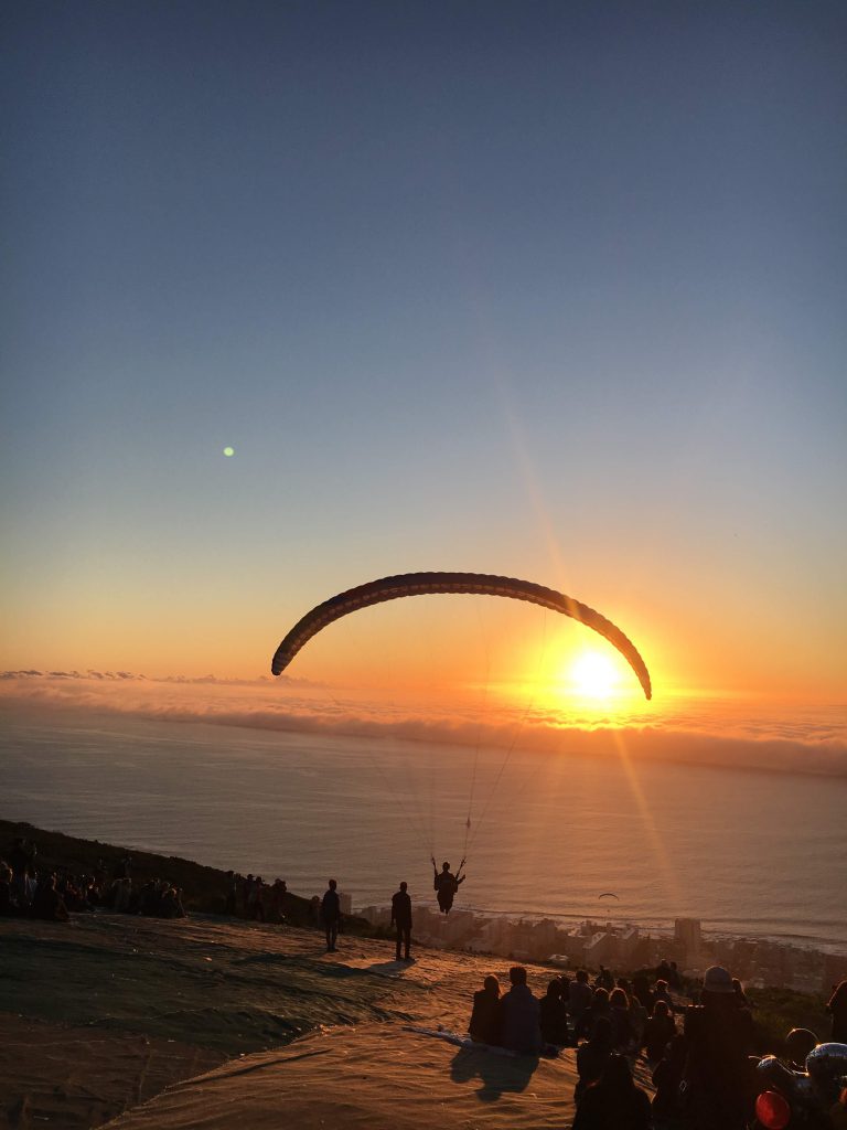 Parapente à Signal Hill