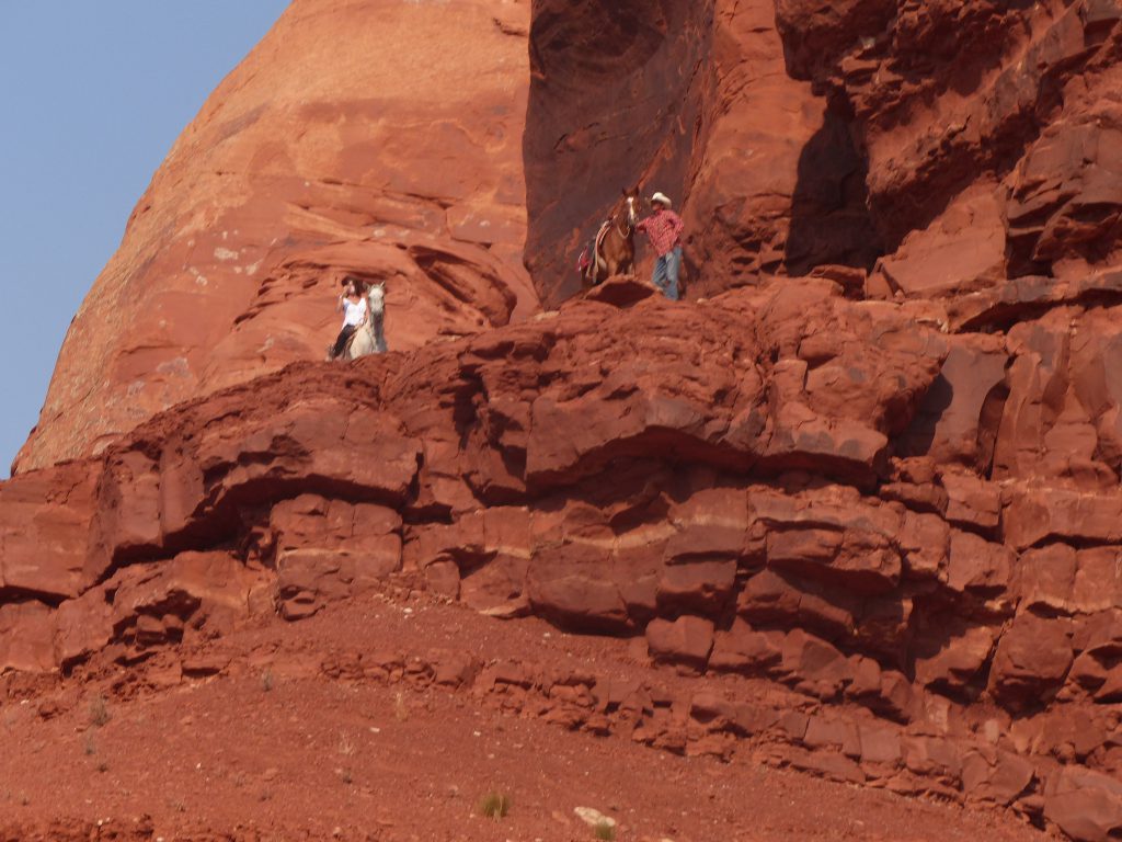 Randonnée à cheval à Monument Valley
