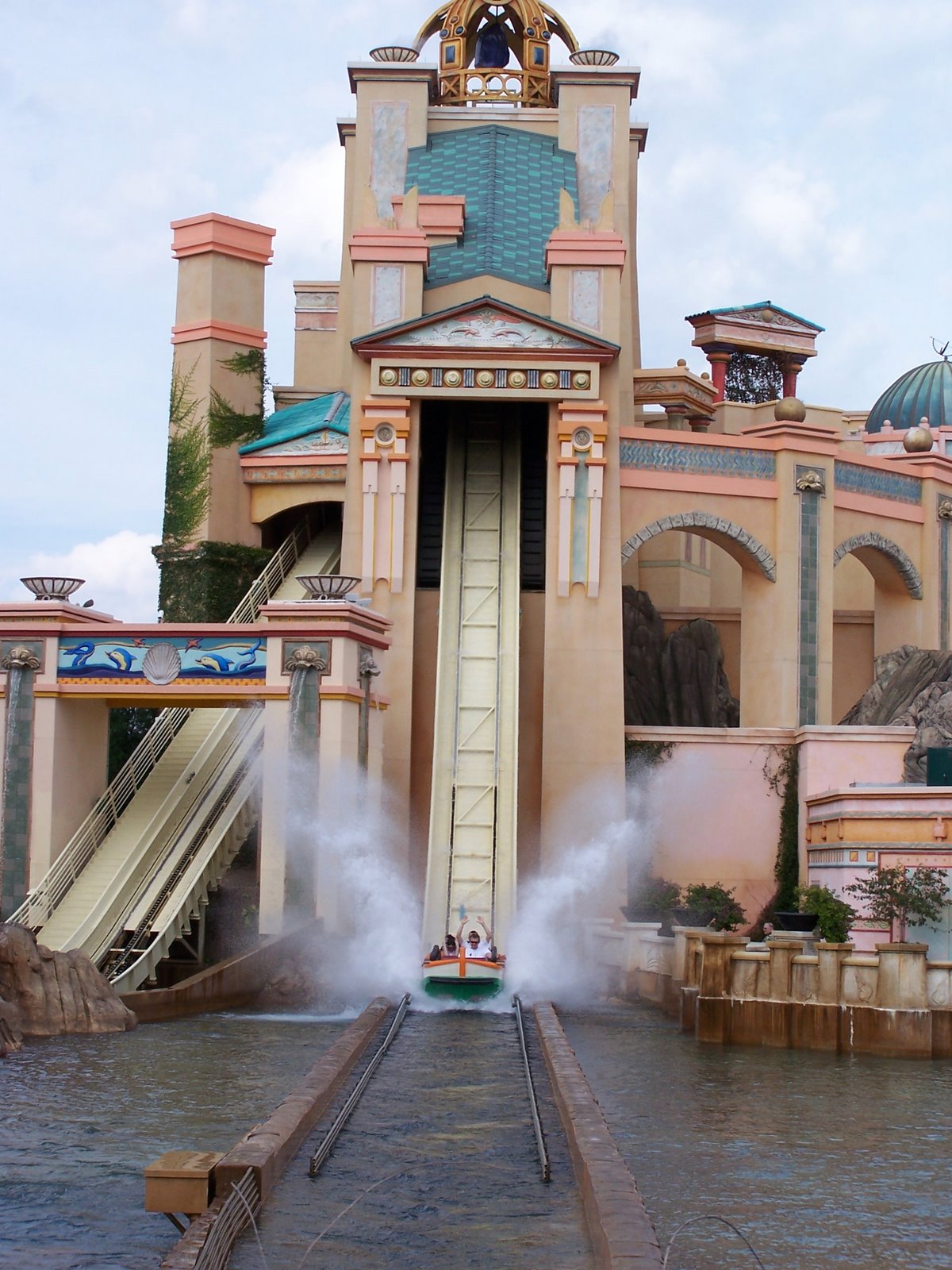 La descente de Journey to Atlantis
