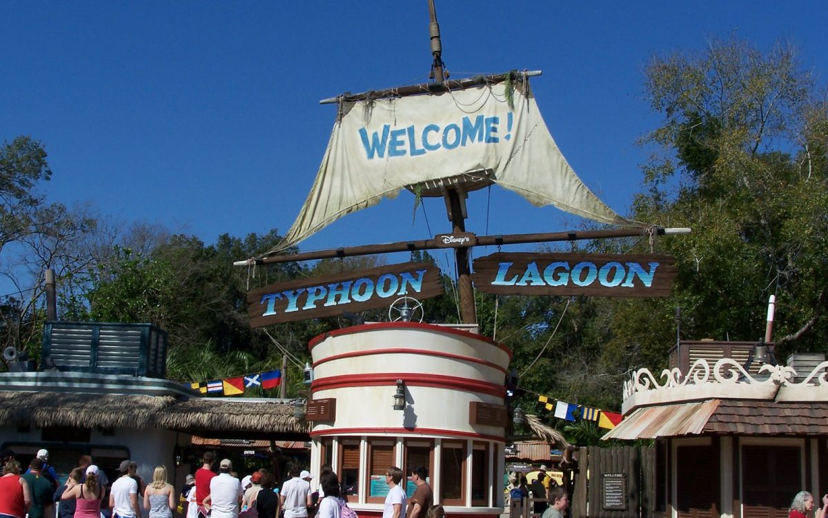 Typhoon Lagoon L'entrée de Typhoon Lagoon