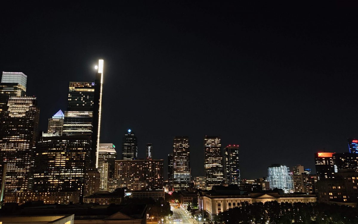 Philadelphie Skyline de Philadelphie de nuit