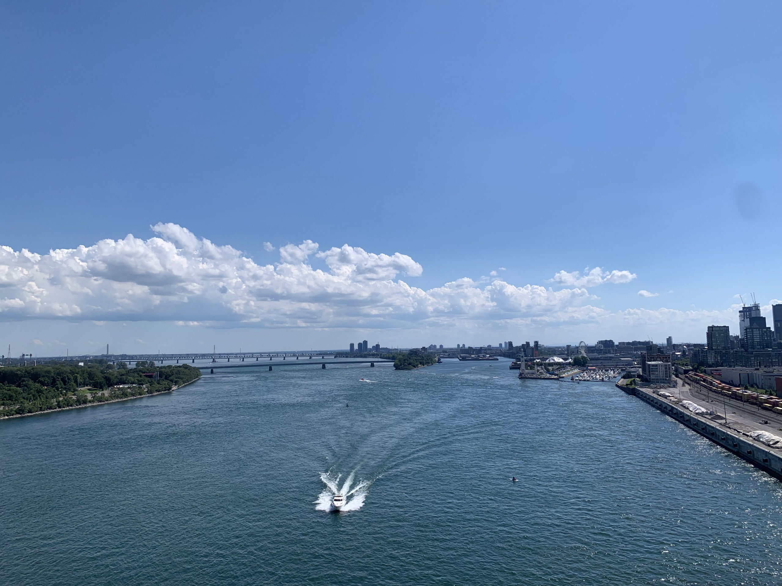 Vue sur le Saint-Laurent