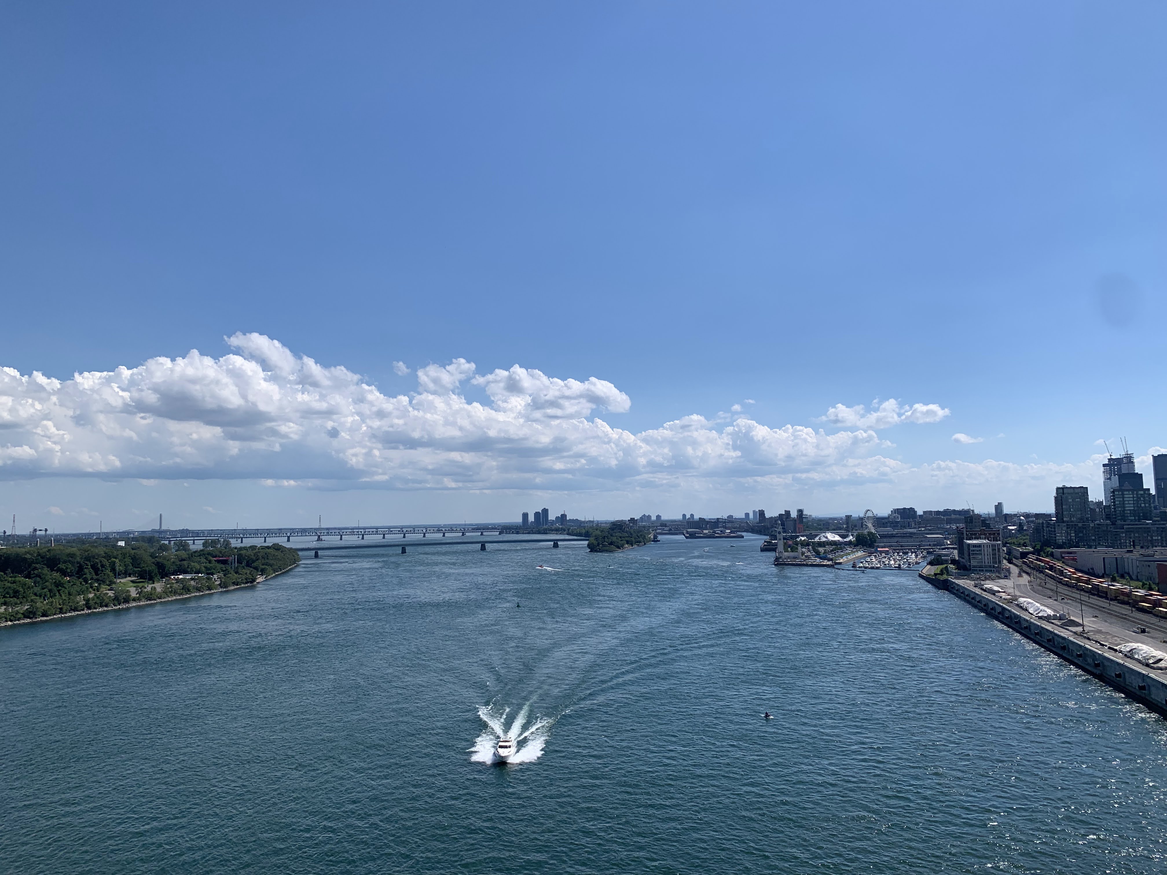 Vue sur le Saint-Laurent