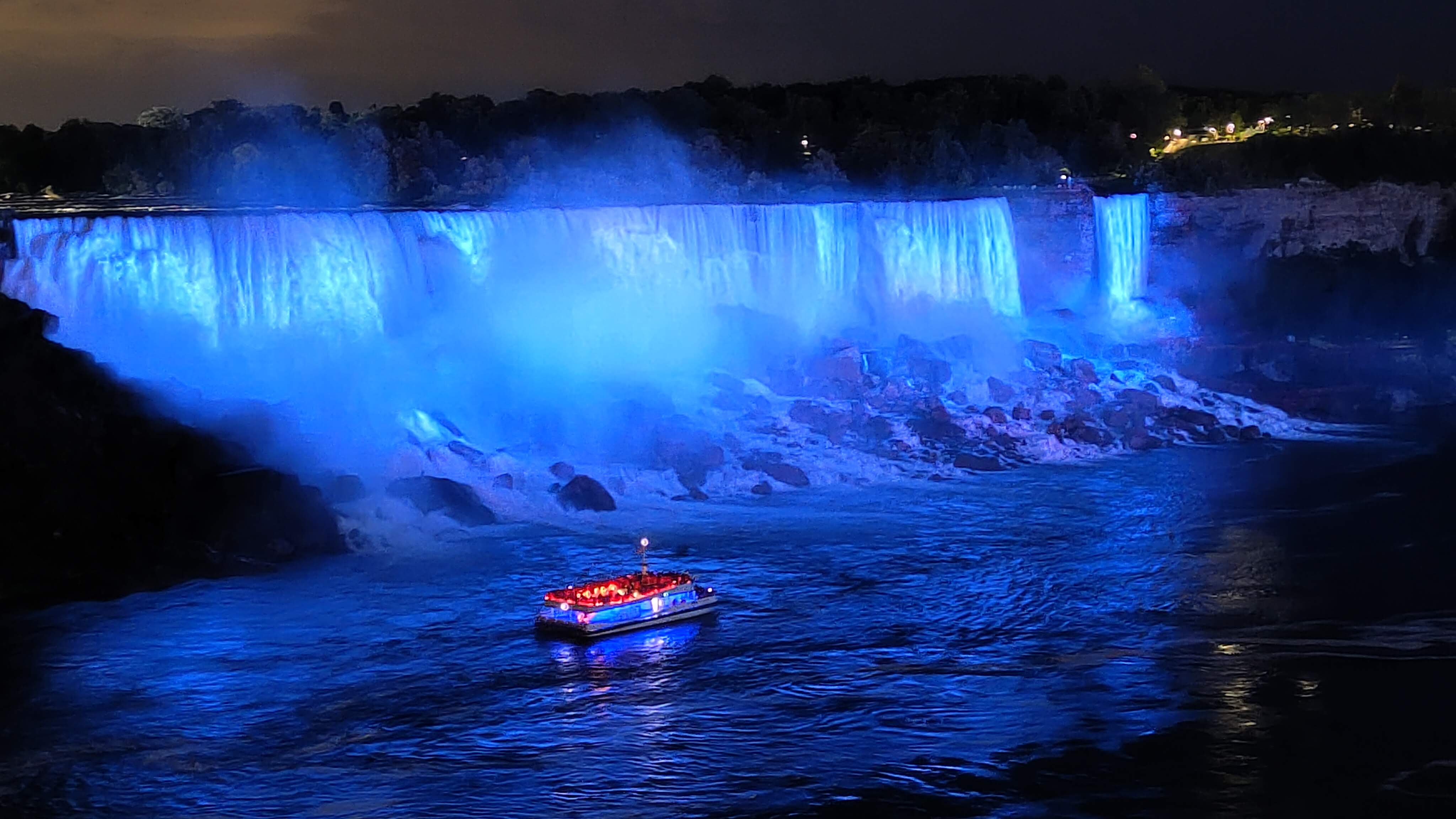 Illuminations sur Chutes du Niagara