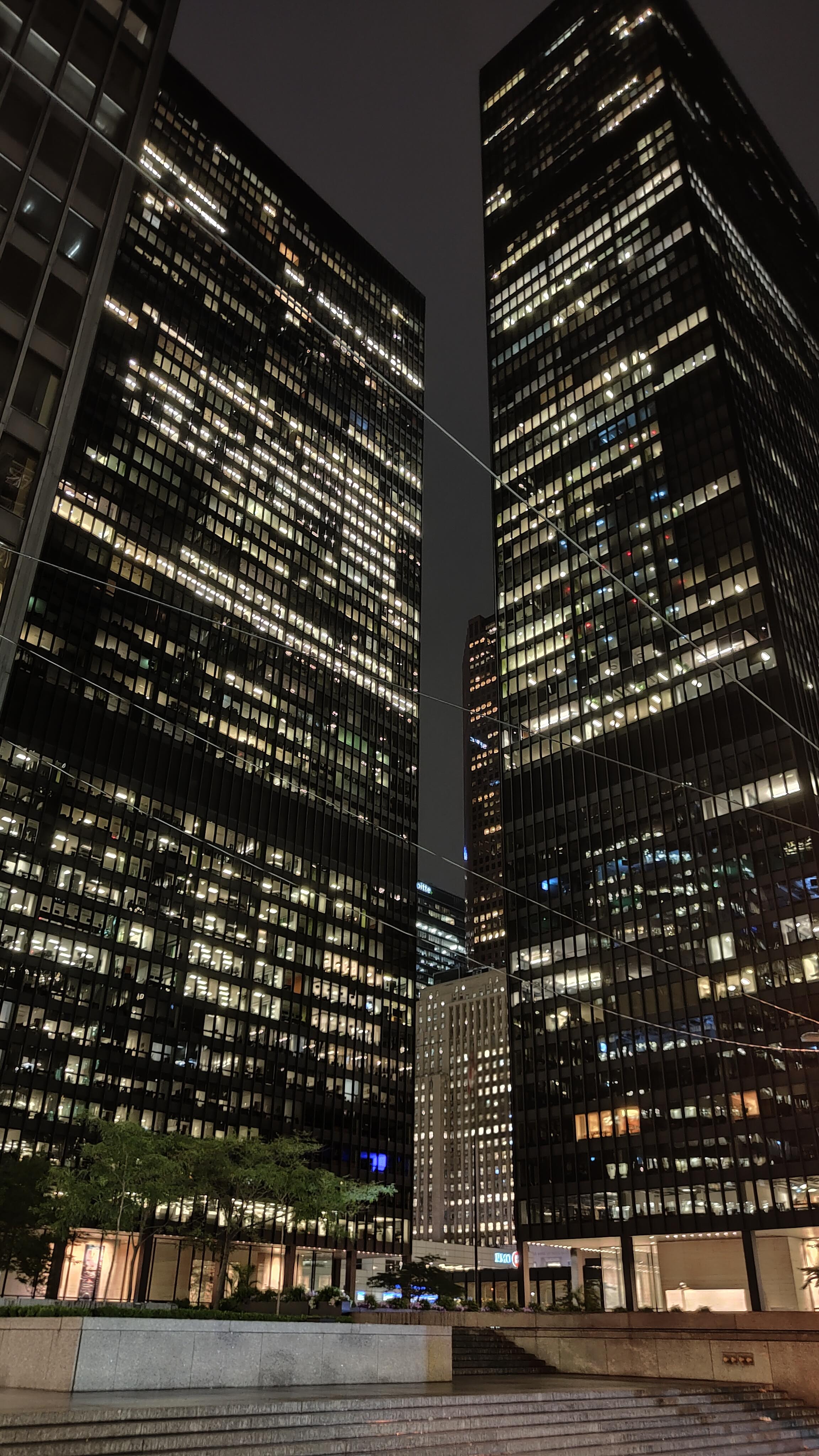 Centre ville Toronto de nuit