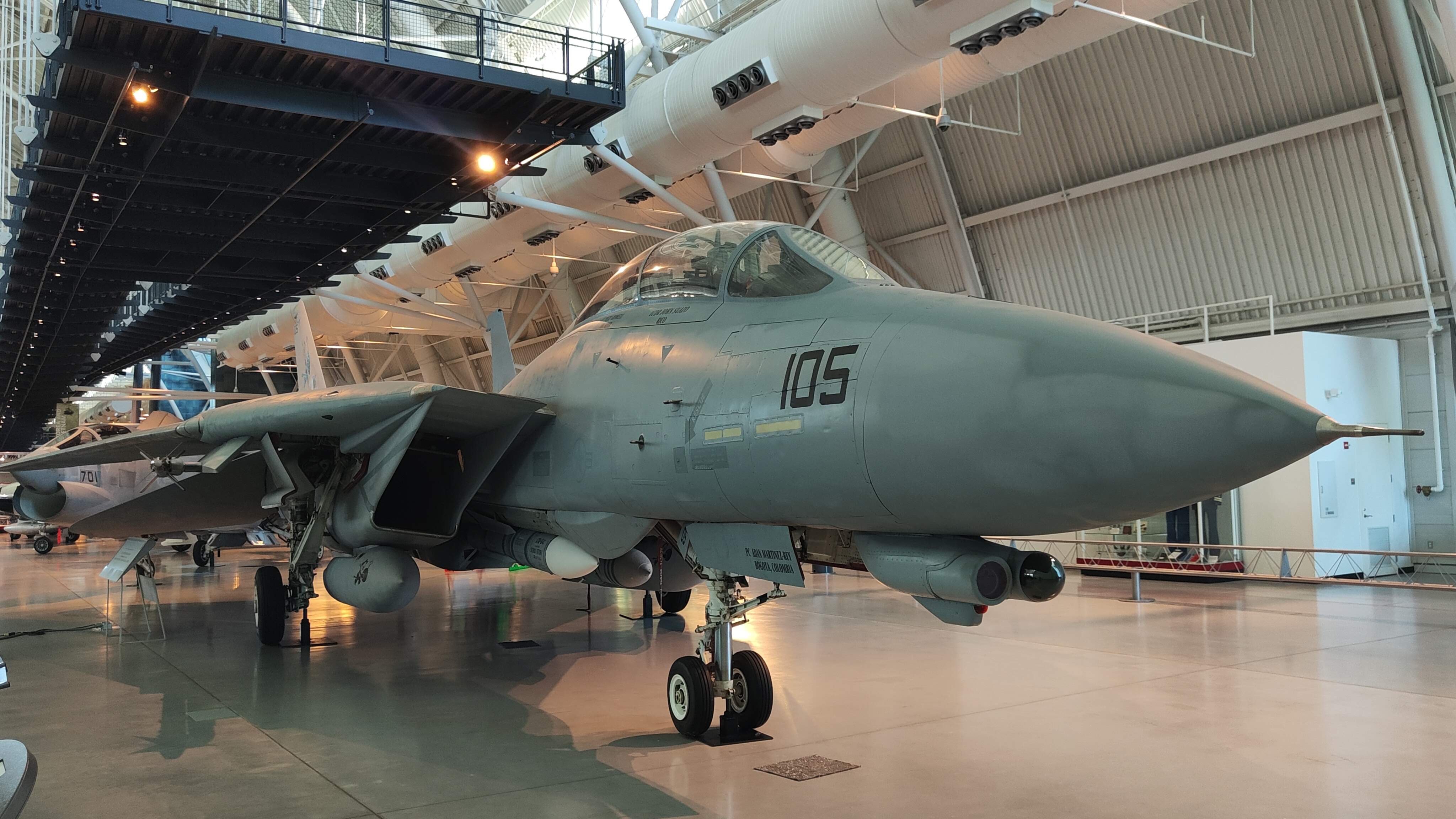 F-14 Tomcat au Steven F. Udvar-Hazy Center