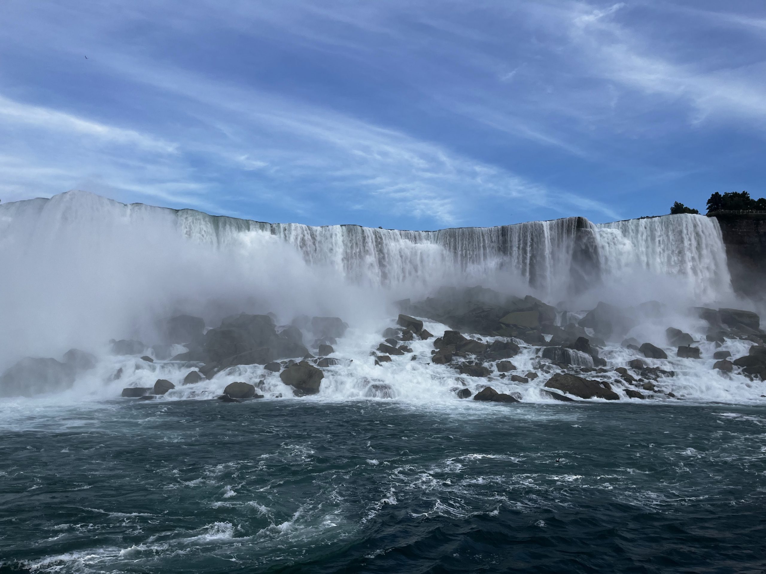 Croisière aux pieds des chutes