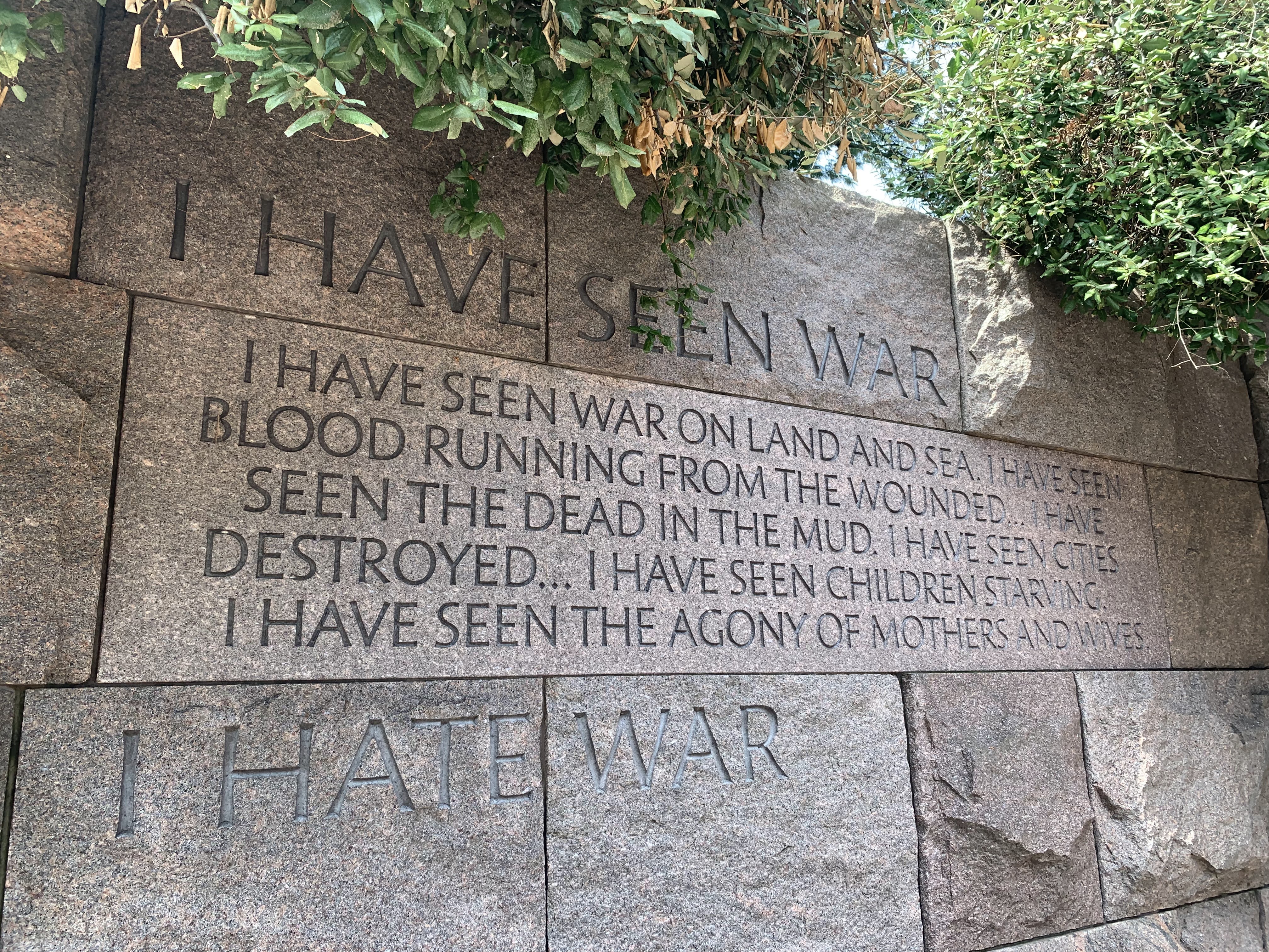 Franklin Delano Roosevelt Memorial