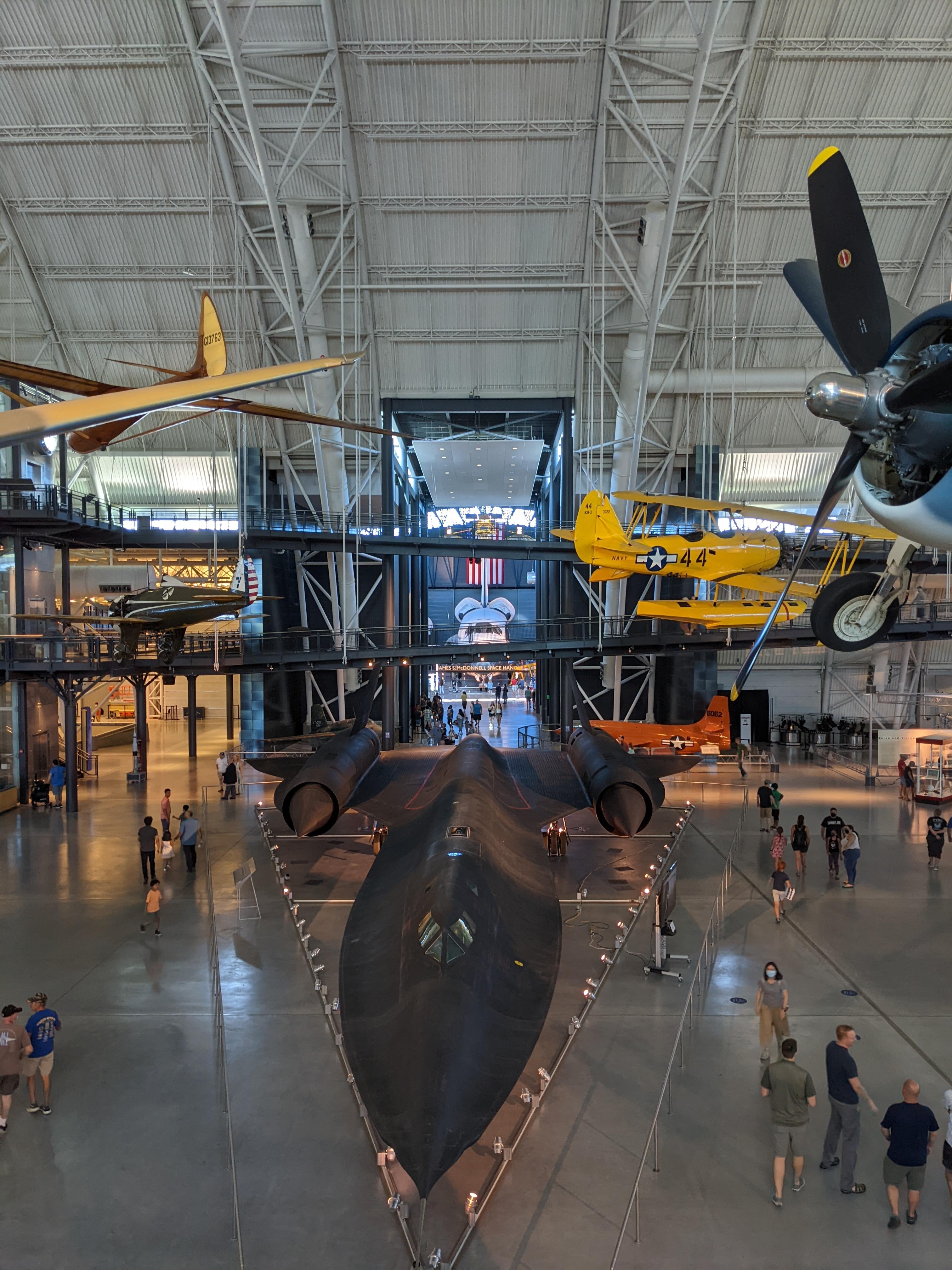 SR-71 Blackbird au Steven F. Udvar-Hazy Center