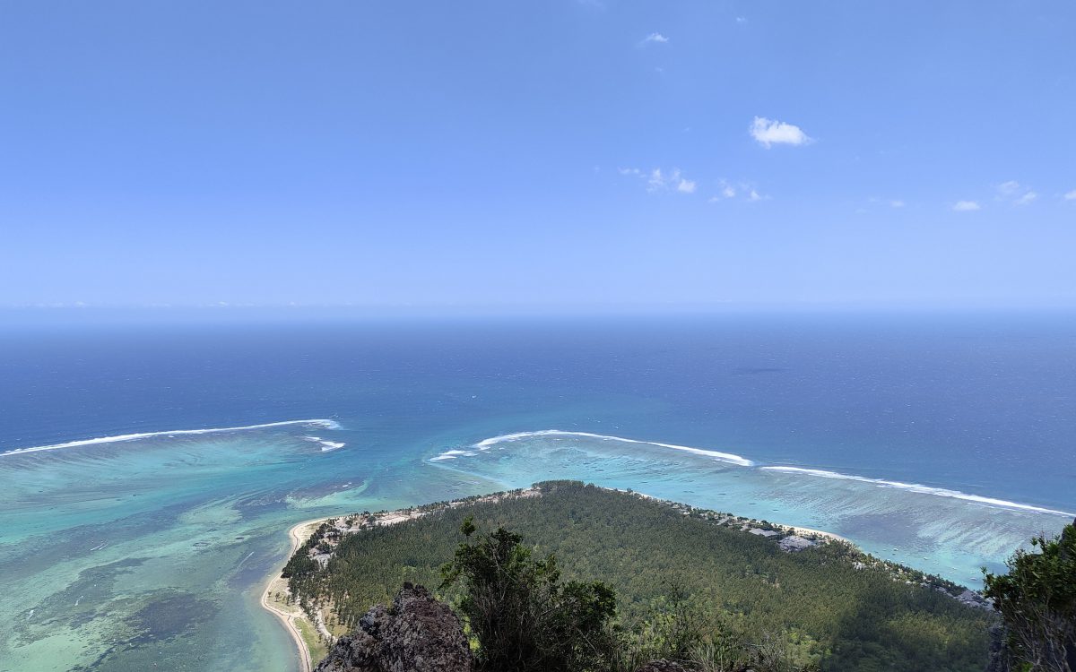 Ile Maurice Vue depuis Le Morne Brabant