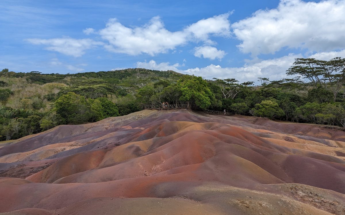 Chamarel Terre des 7 couleurs à Chamarel