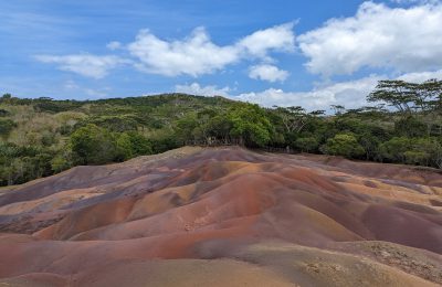 Terre des 7 couleurs à Chamarel
