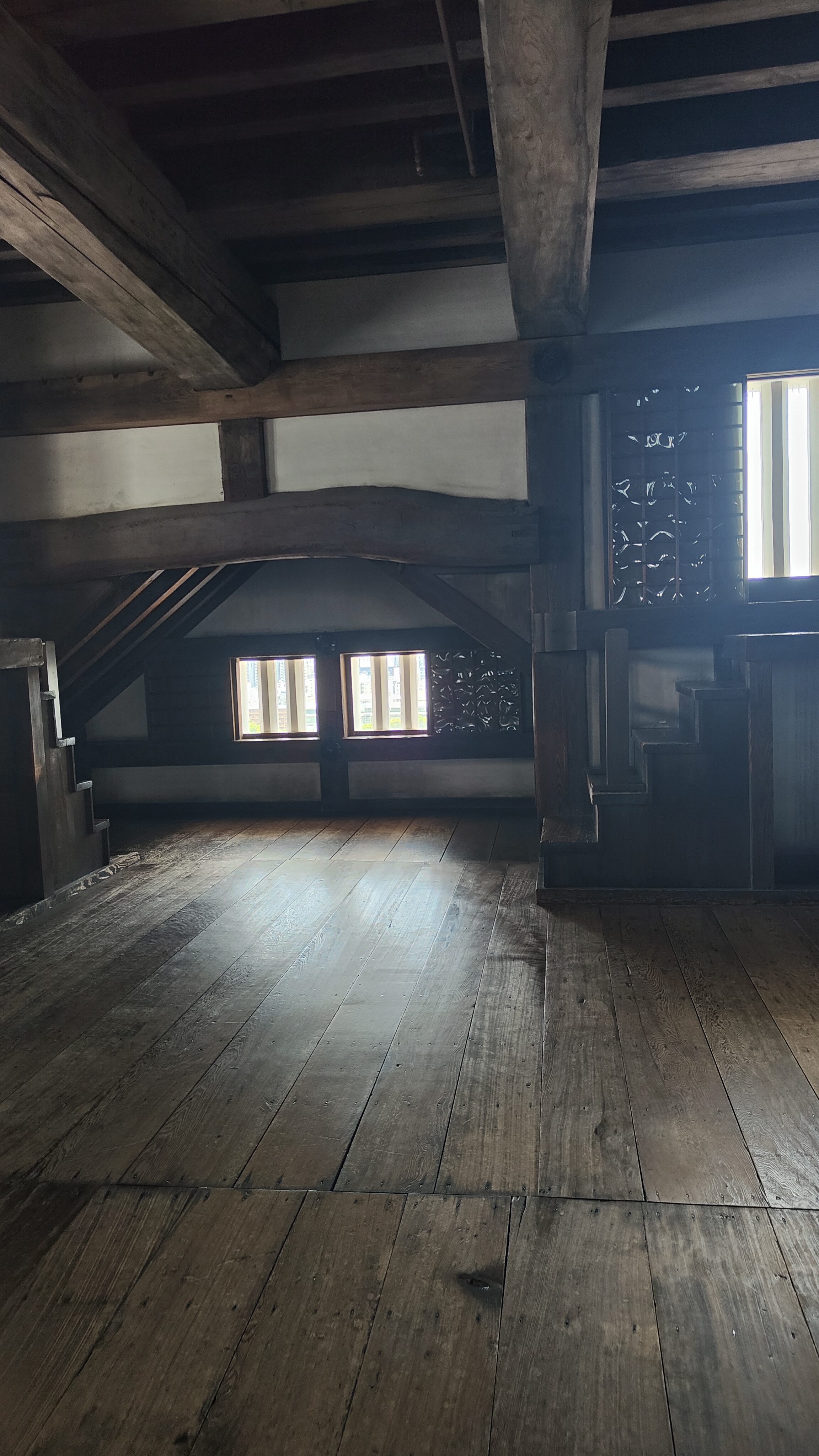 Intérieur du chateau d'Himeji