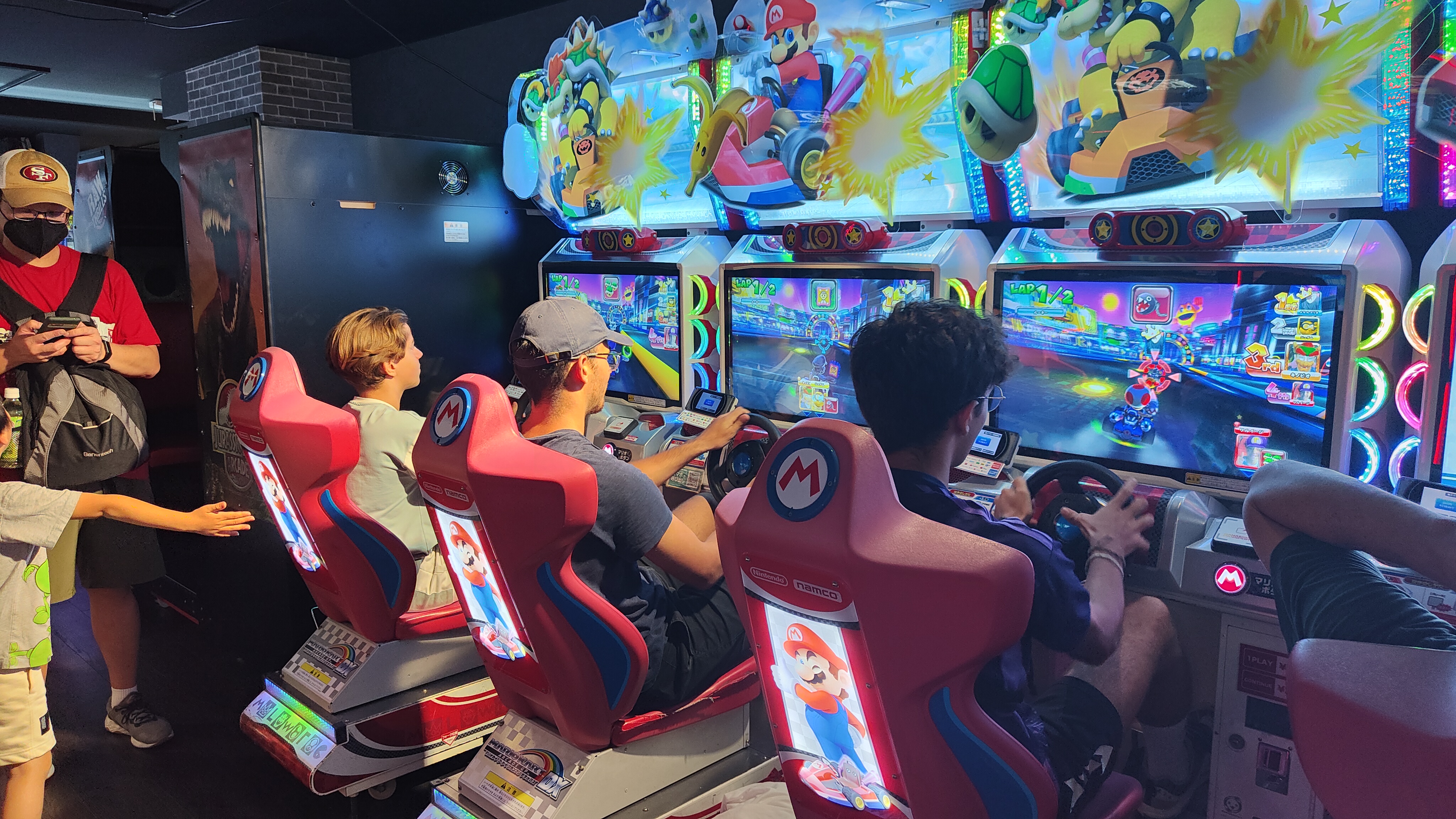 Etage "course" d'une salle Gigo à Akihabara