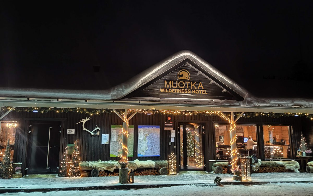Laponie Wilderness Hotel Muotka en Finlande
