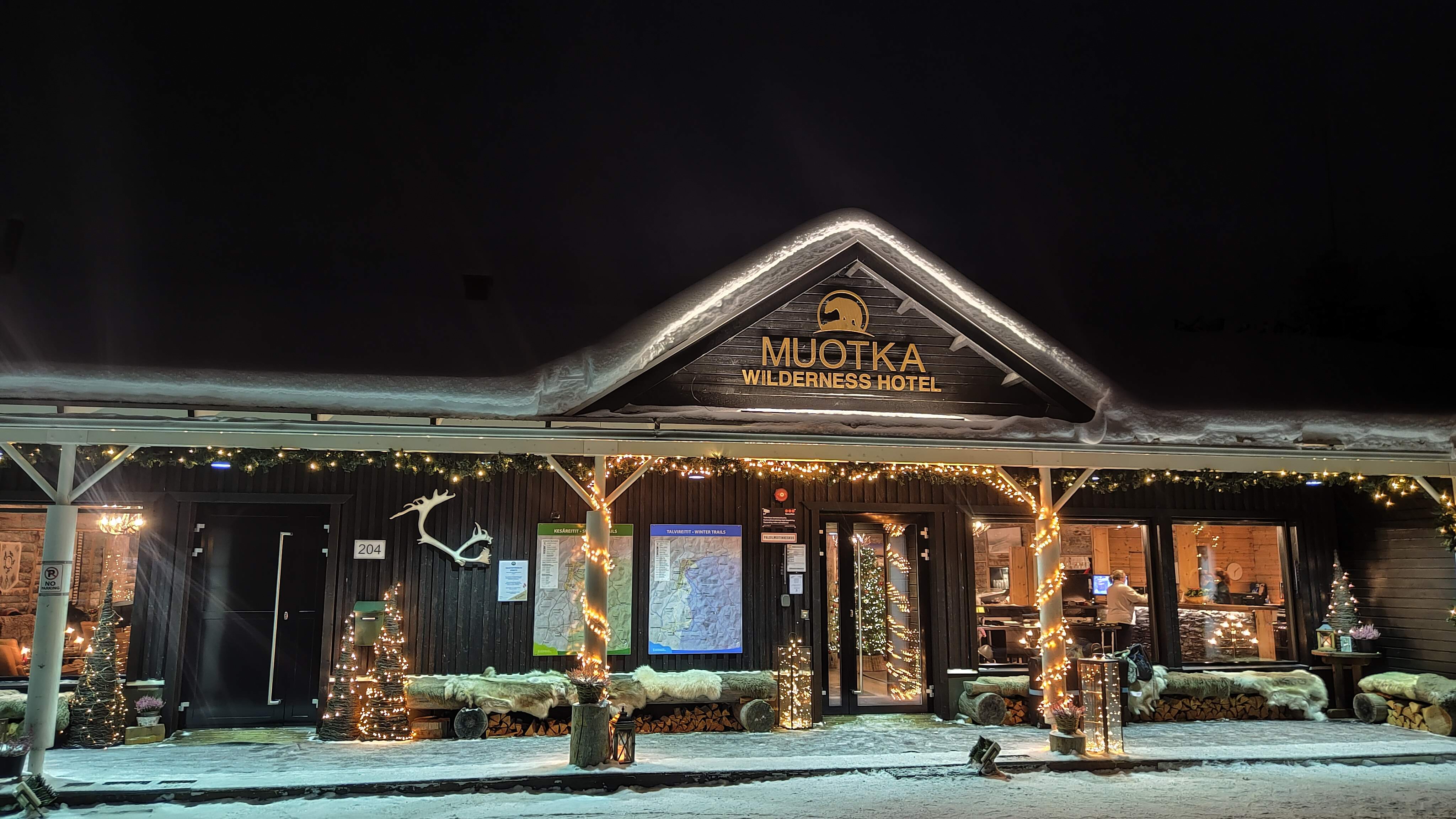 Wilderness Hotel Muotka en Finlande