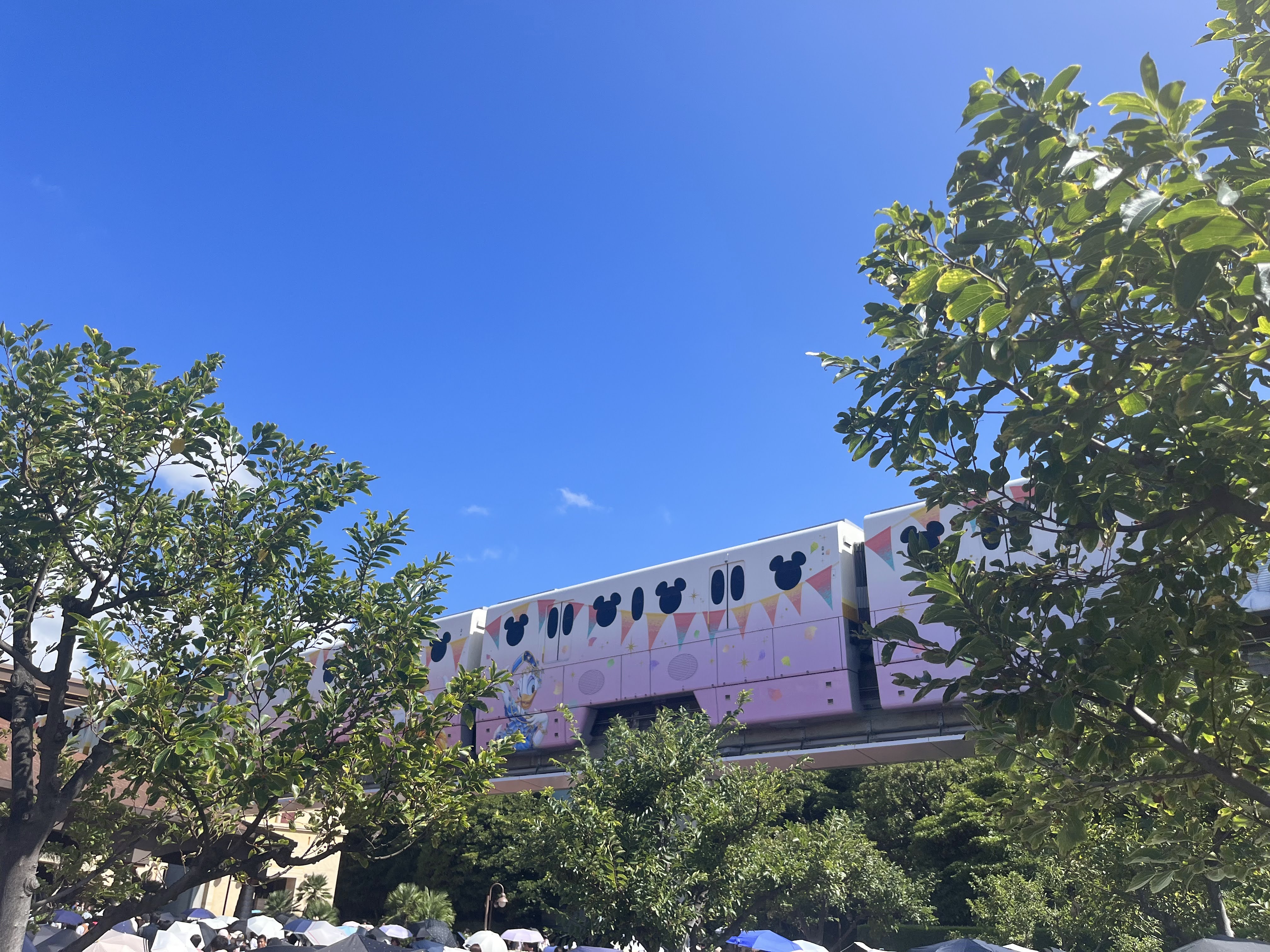 Le monorail de Tokyo DisneySea