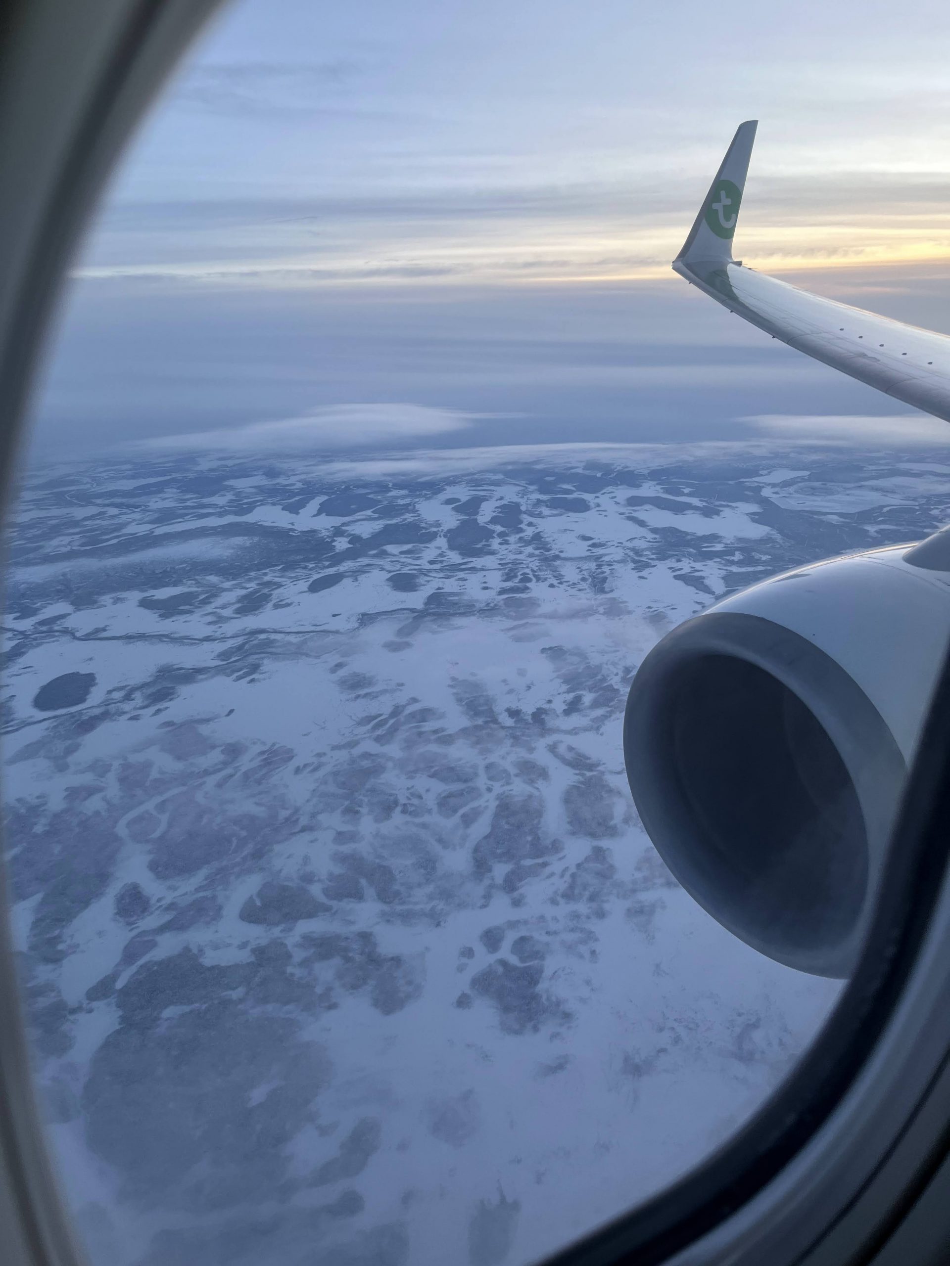 En vol, vers Ivalo