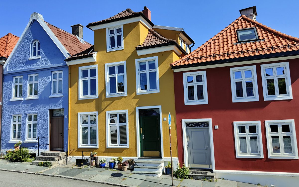 Nordnes et le port Nordnes à Bergen
