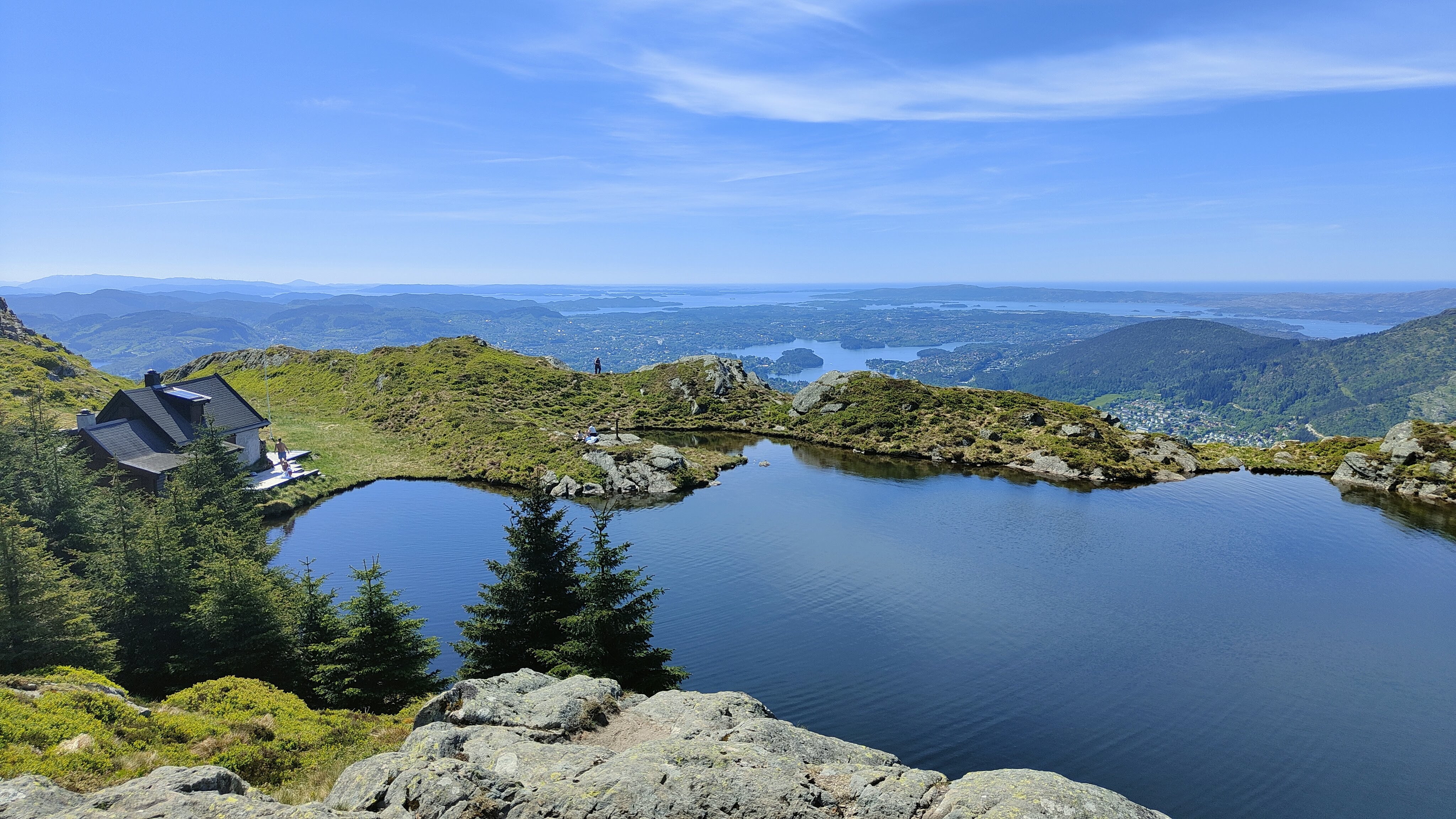Randonnée d'Ulriken à Fløyen
