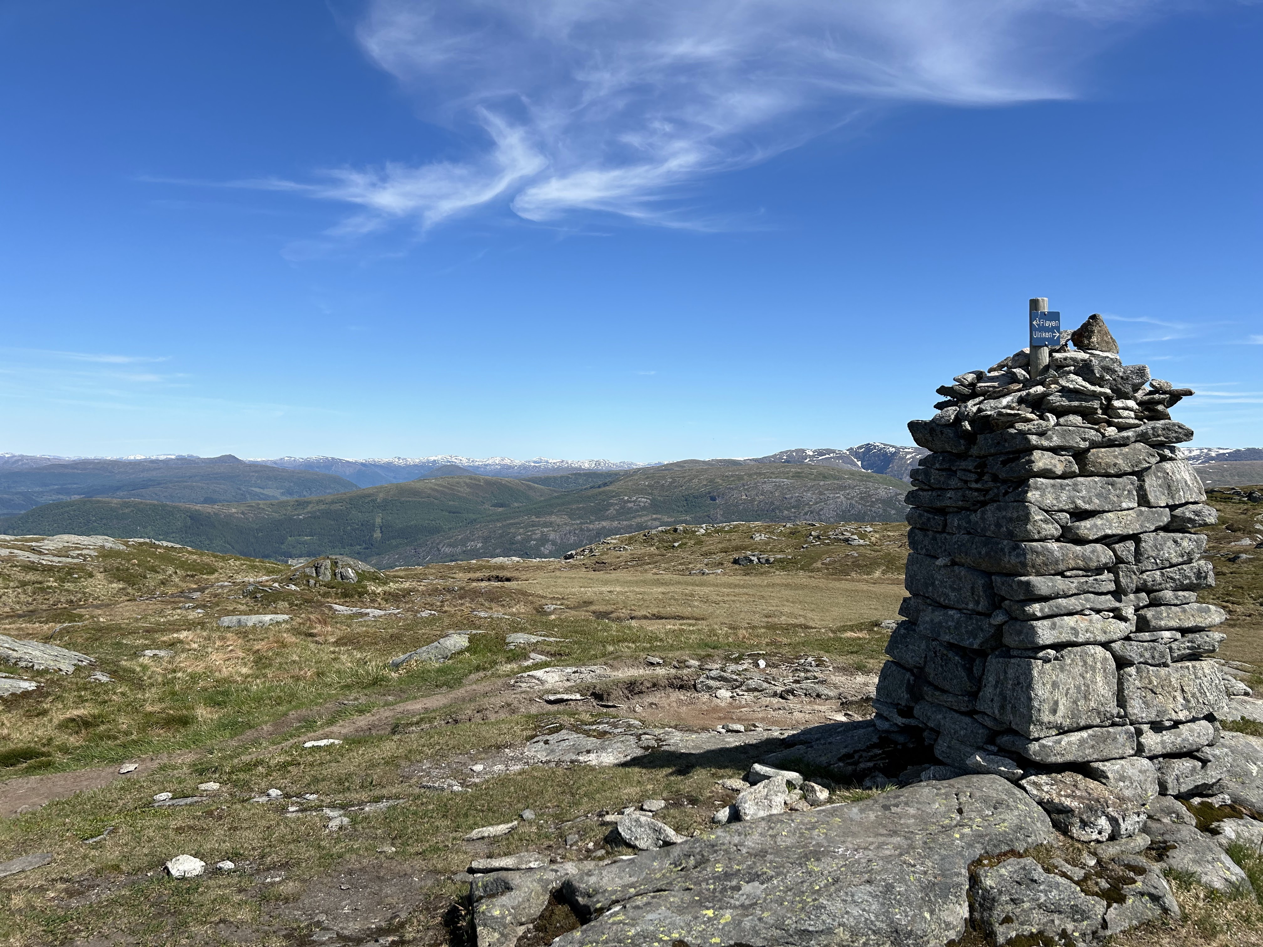 Randonnée d'Ulriken à Fløyen