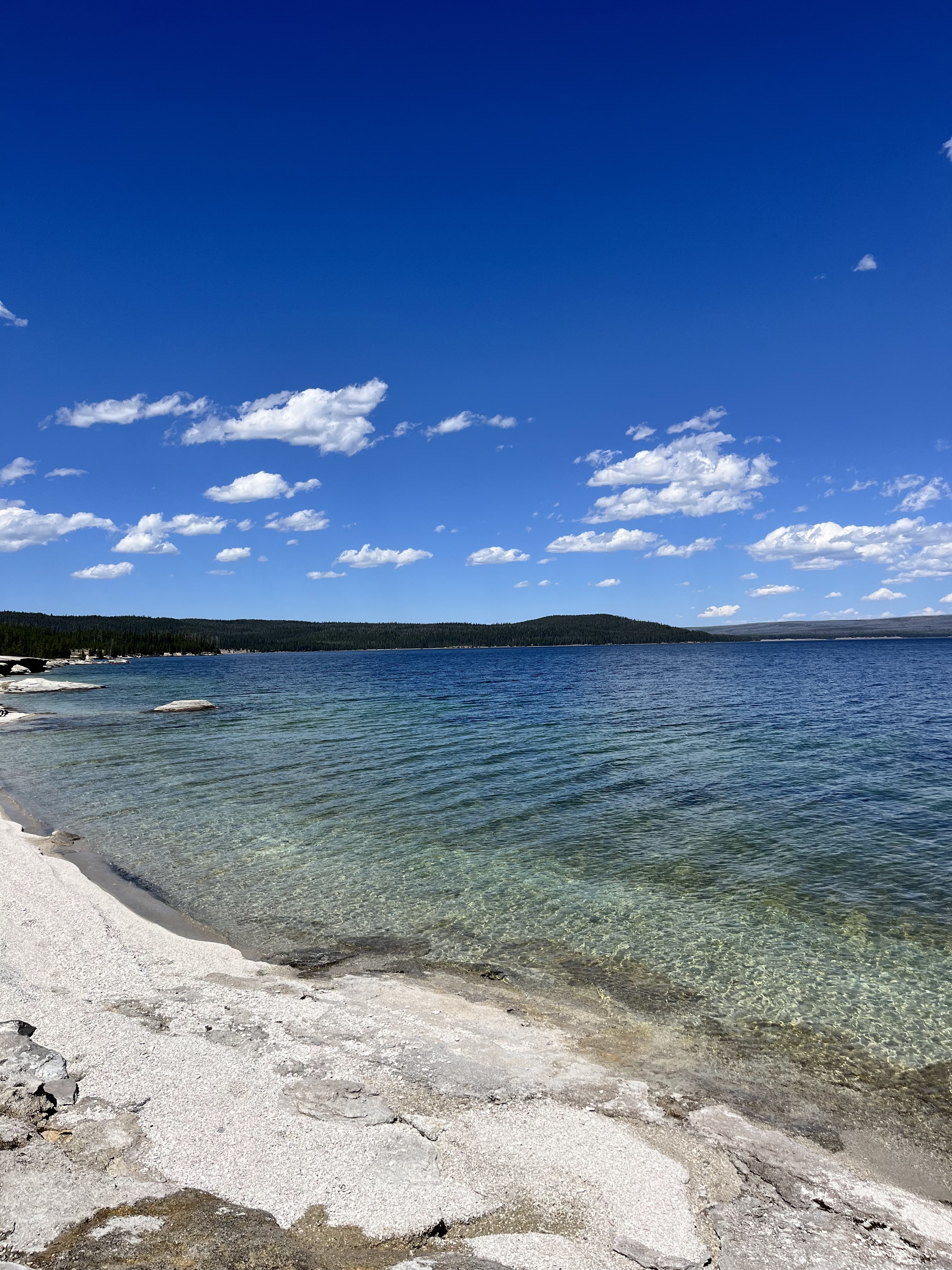 Yellowstone Lake à West Thumb