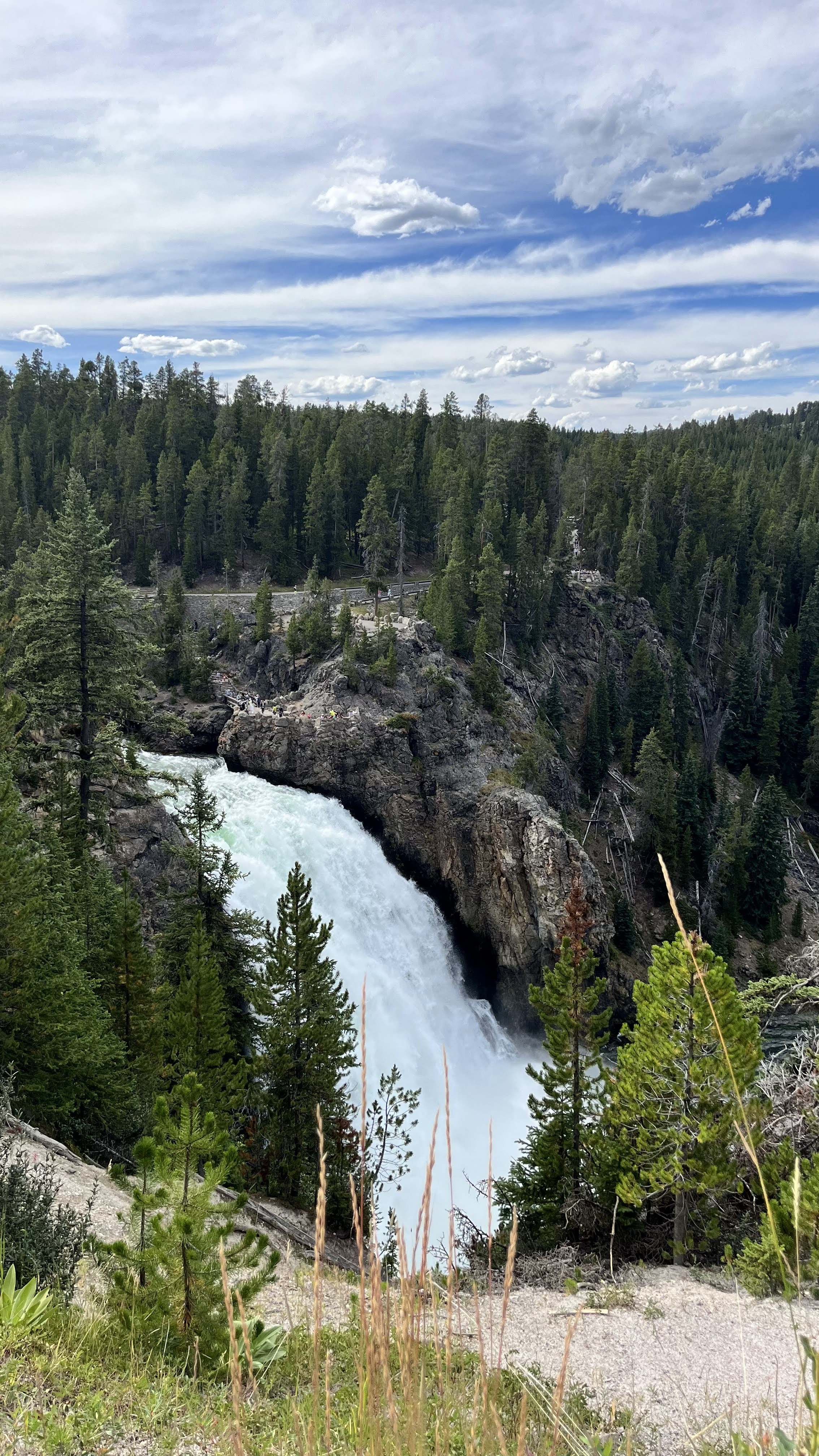 Upper Falls View au Canyon du Yellowstone