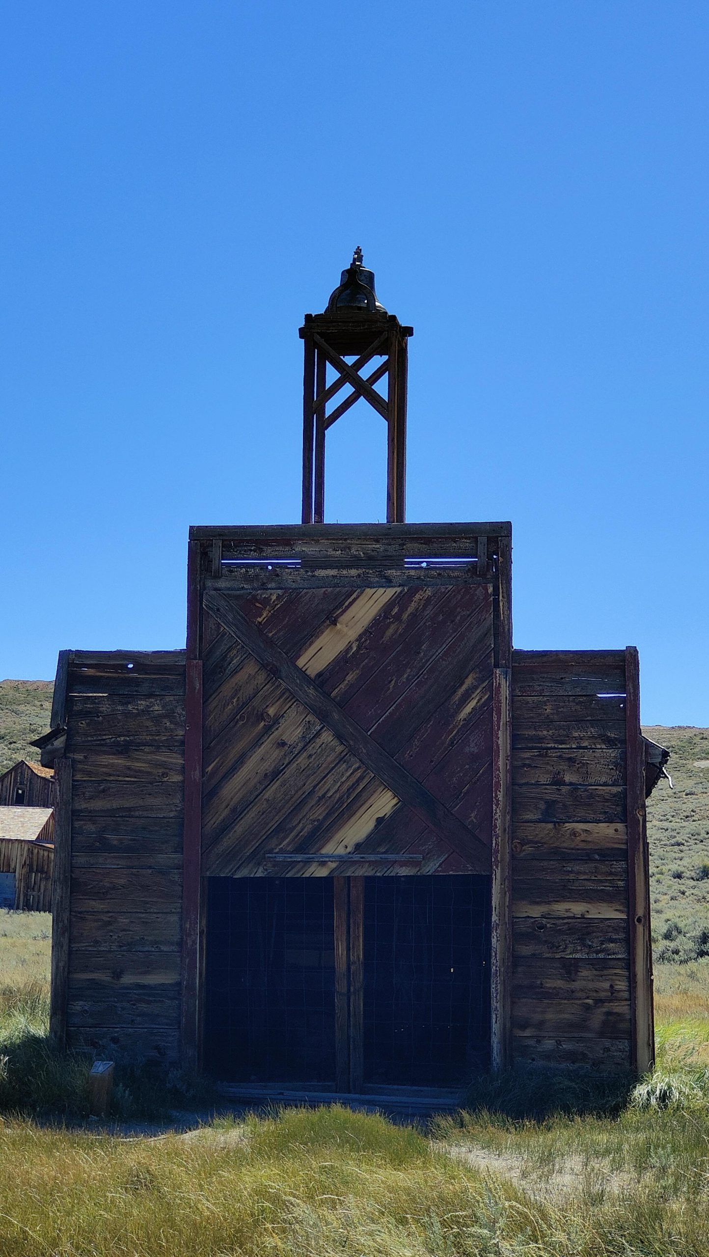 La caserne des pompiers de Bodie