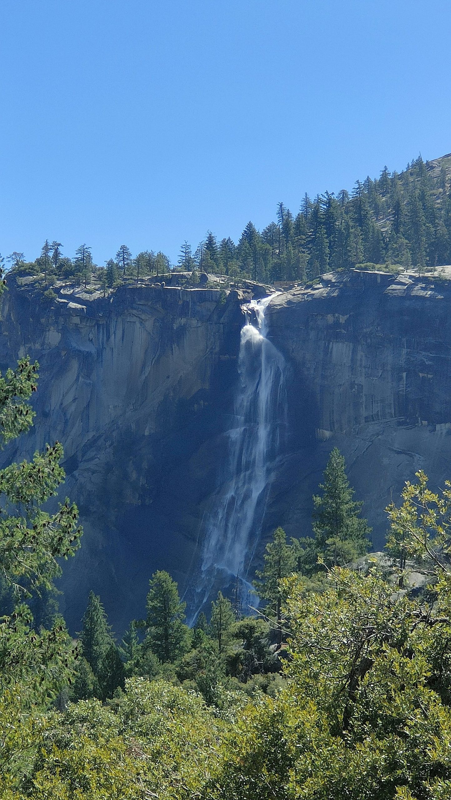 Nevada Fall depuis Clark Point