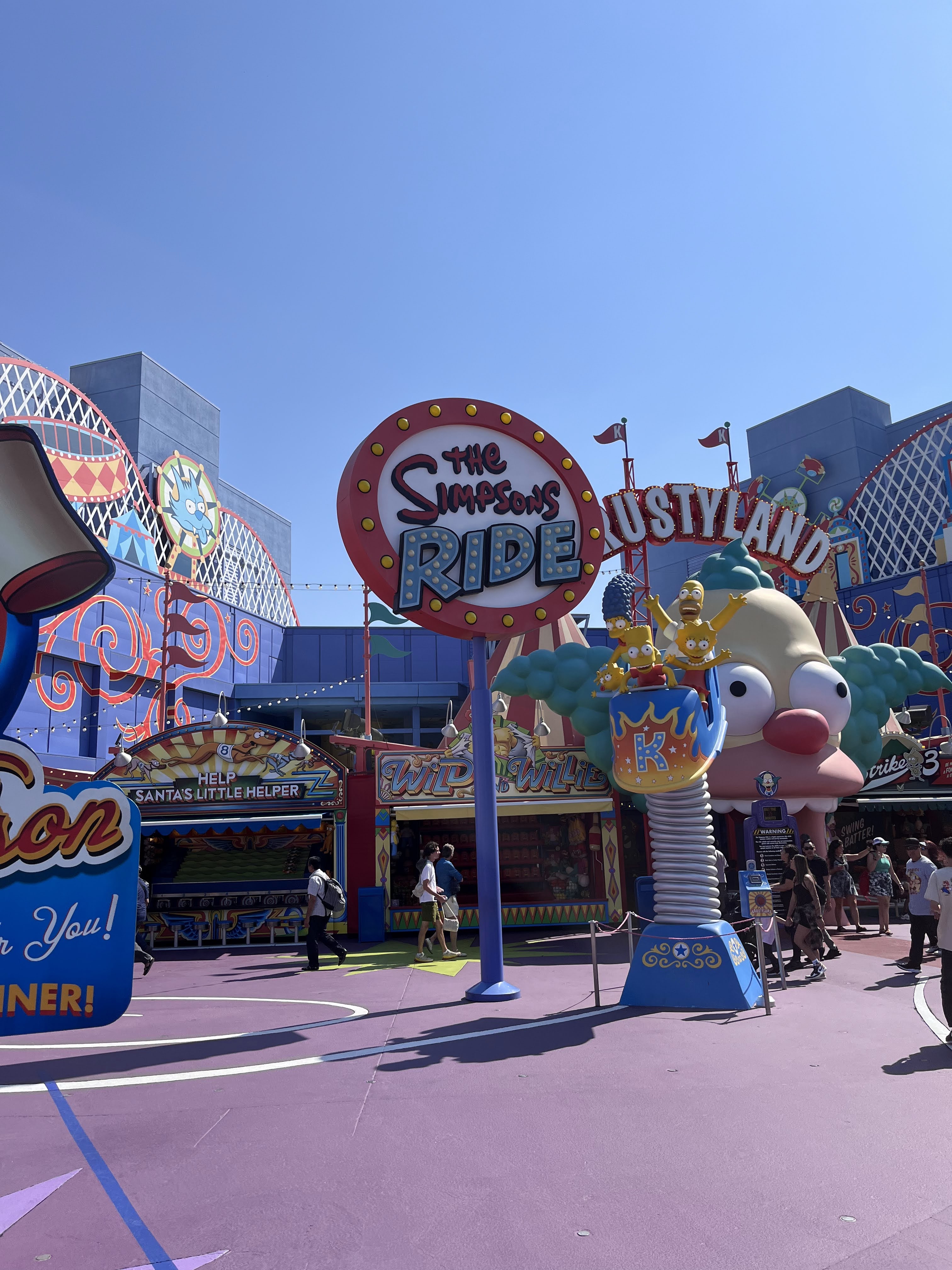The Simpsons Ride à Universal Studios Hollywood