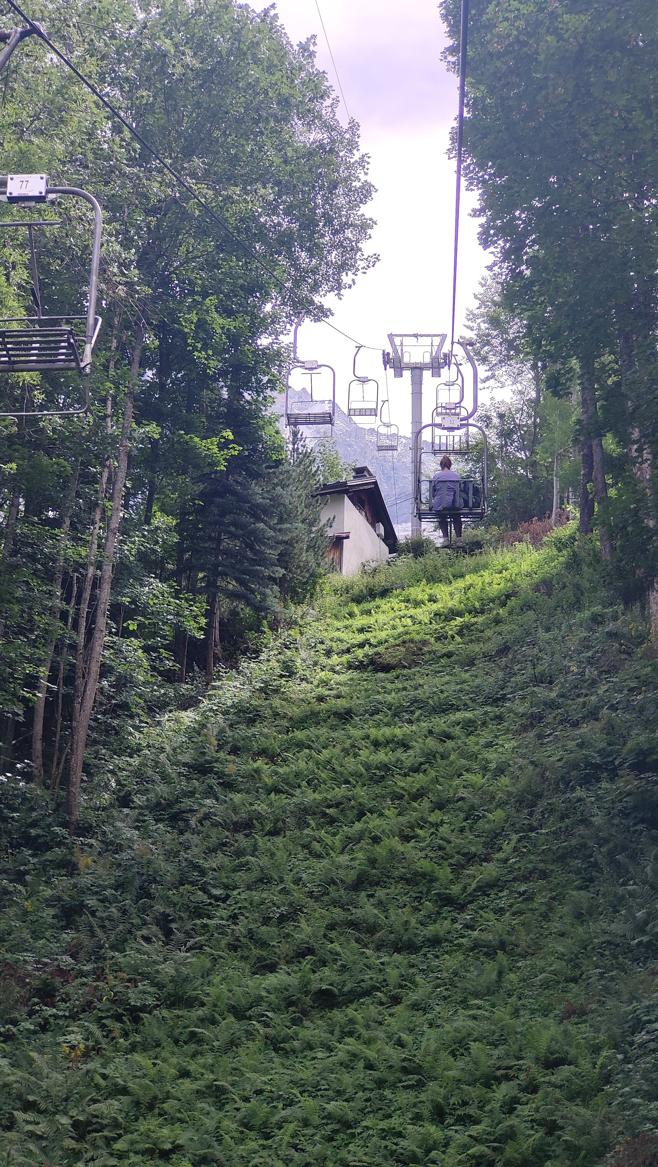 Télésiège des Bossons