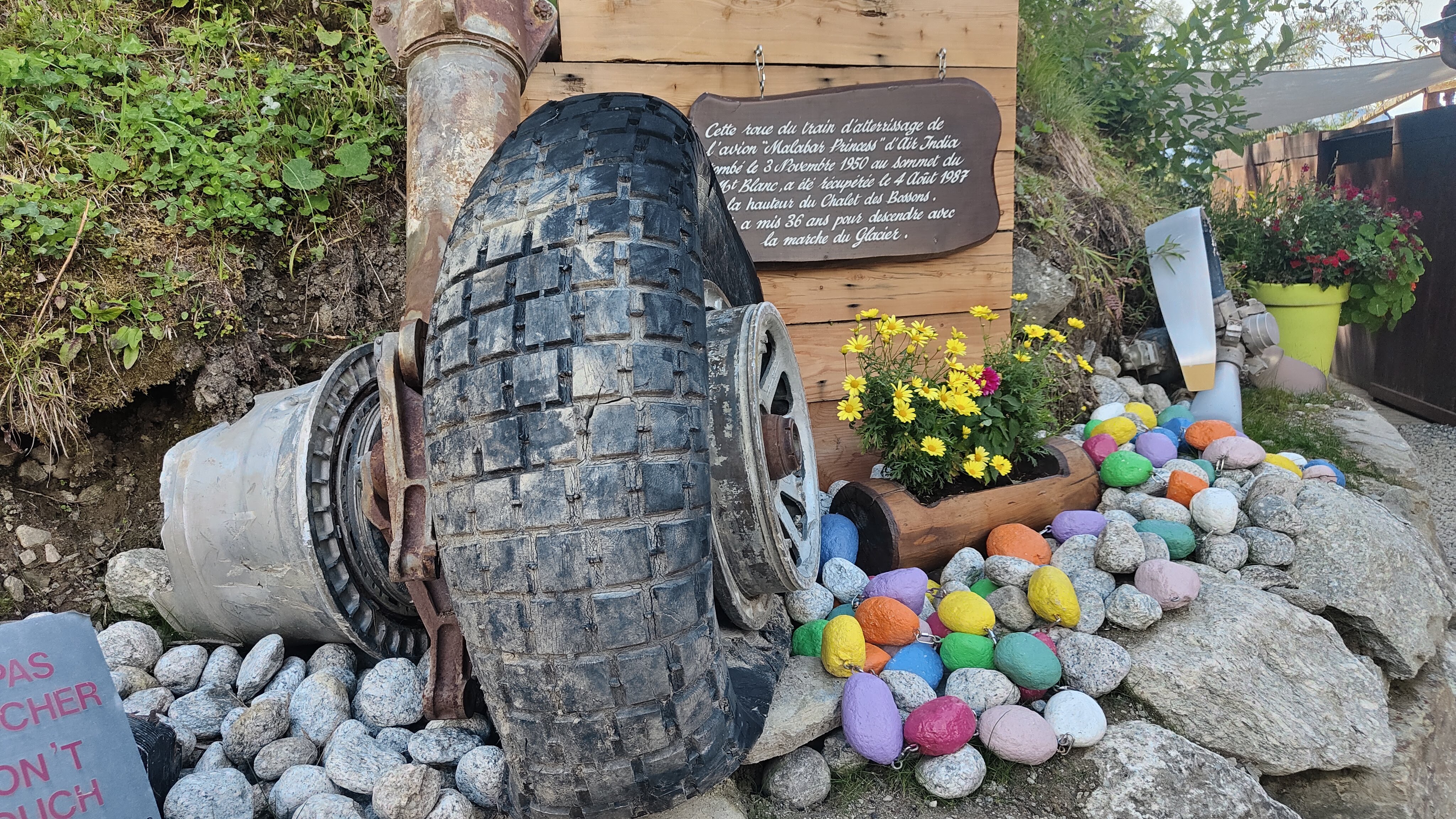 Vestiges des crashs Air India