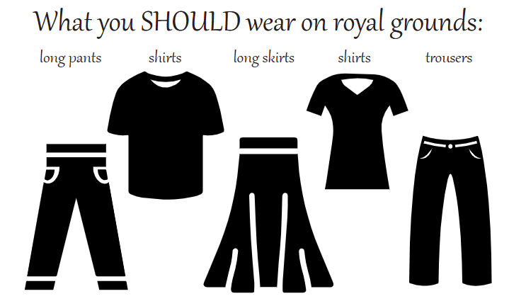 dress code pour les temples