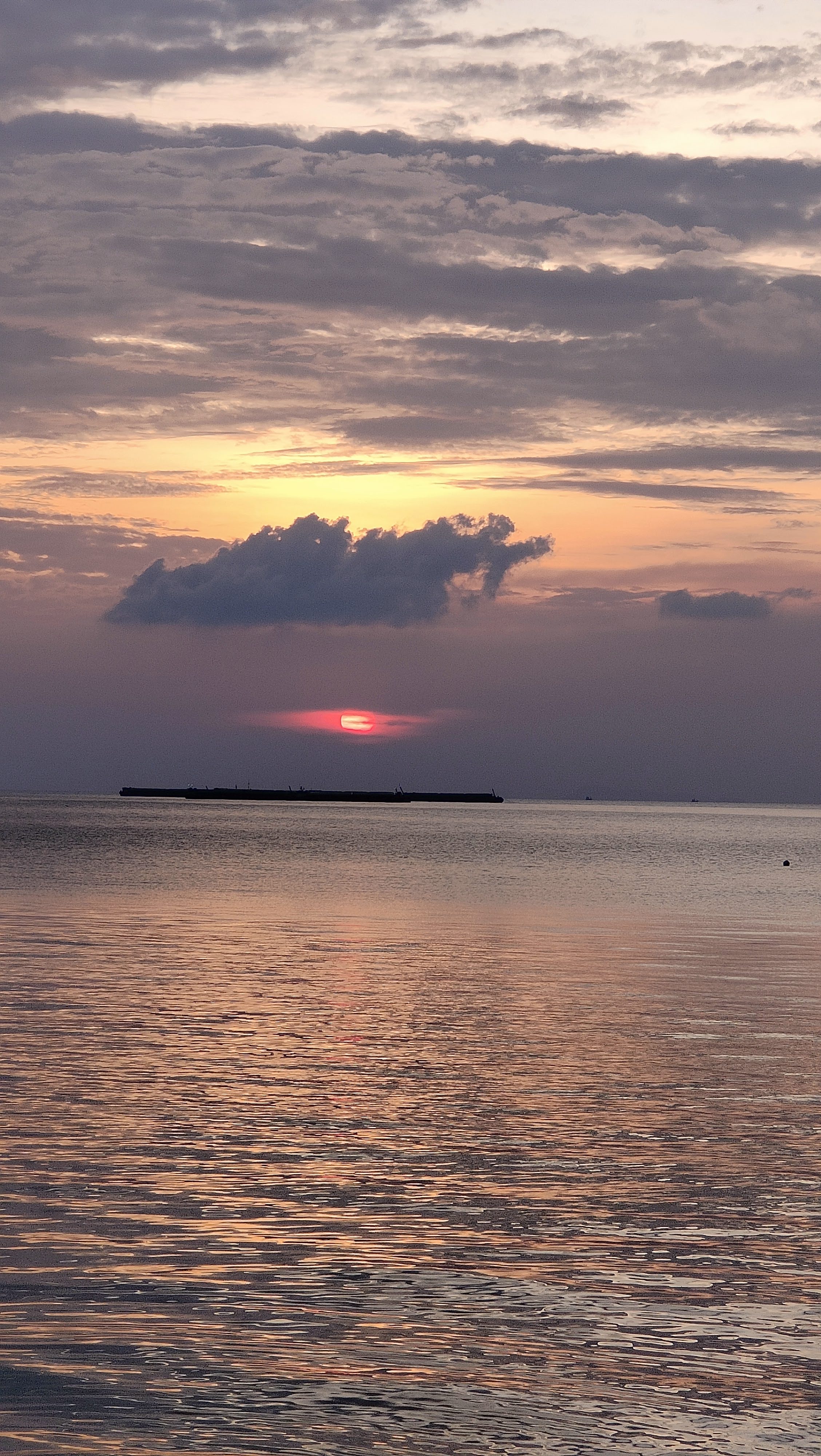 Coucher de soleil à Nathon