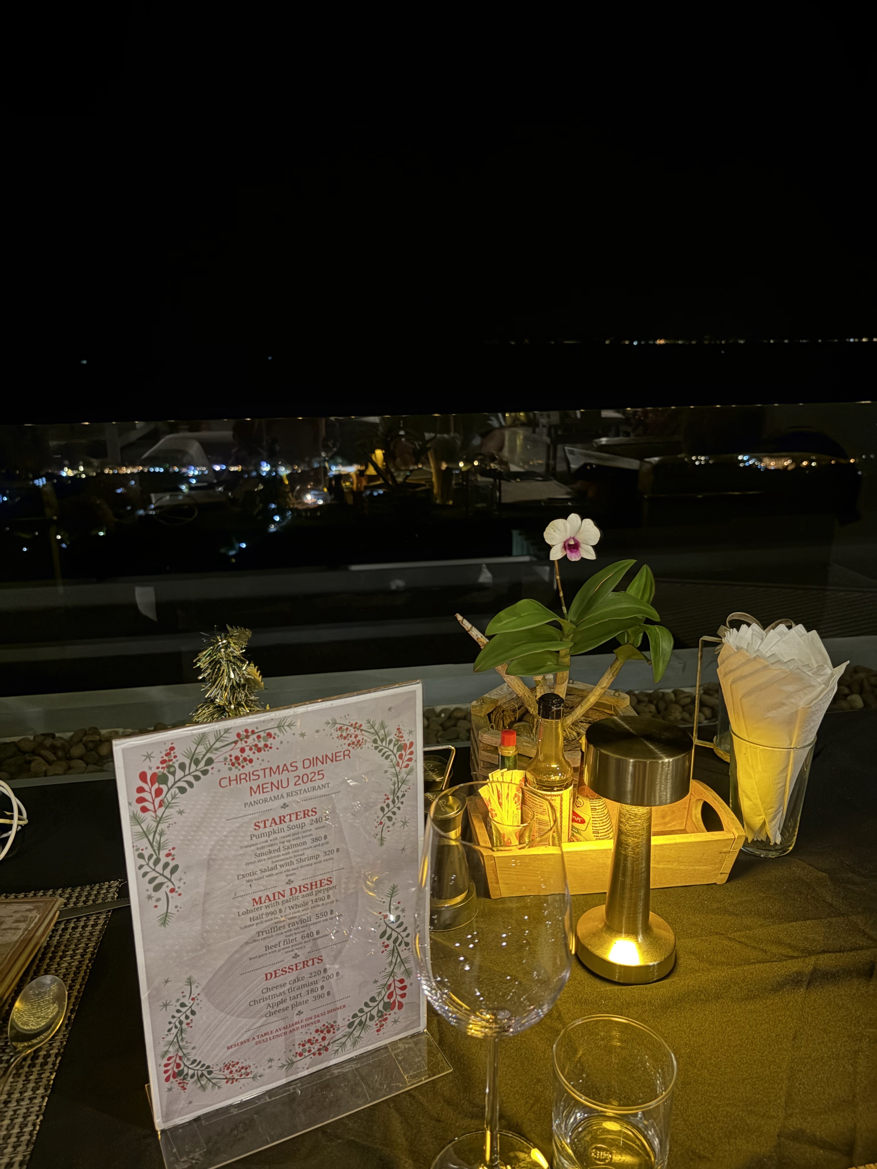 Restaurant Panorama pour Noël