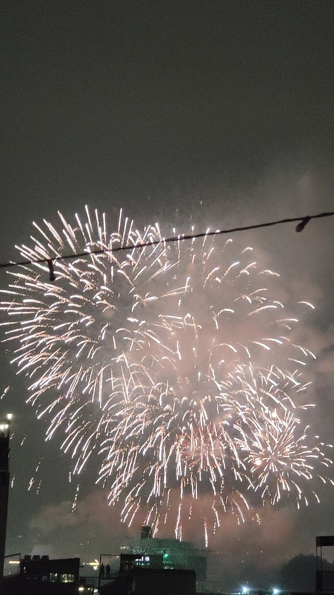 Feu d'artifice du Nouvel An à Hanoï